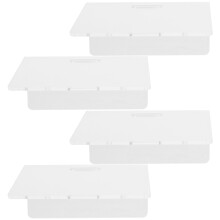 4 Pcs Wall Mount Mini Shelves Storage Shelf Speaker Rack Baby
