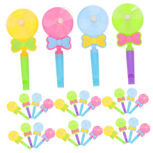 30pcs Cartoon Lollipop Whistle Toys with Clear Loud Sound for Kids Party Favors and Noisemakers