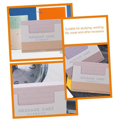 Water Resistant Colored Index Cards with Durable Design for Study, Office and Project Planning 1