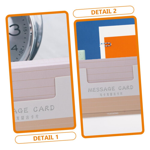 Water Resistant Colored Index Cards with Durable Design for Study, Office and Project Planning 2