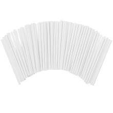 100St Multi-Inzetbare Candy Sticks Beige Voor Feest En DIY Snoep