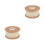 2Rolls DIY Plastic Beads String Beige for Garlands and Wedding Decor 6