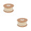 2Rolls DIY Plastic Beads String Beige for Garlands and Wedding Decor 7