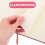 1Notebook Violet PVC PU Brillant Avec Band Élastique Pratique Et Chic 5