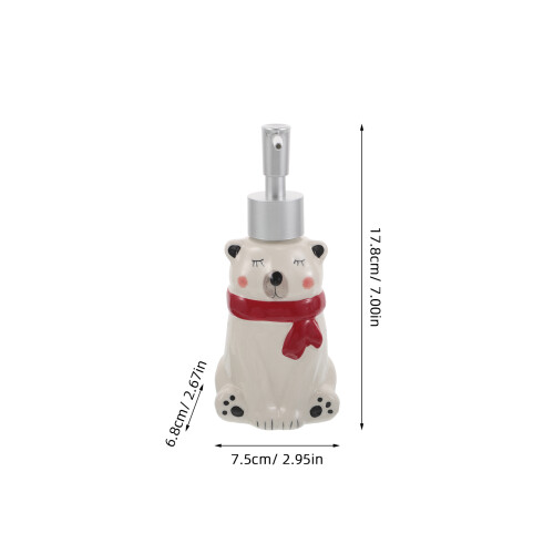 Lotion Rechargable Céramique Ours Déco Élégante 1
