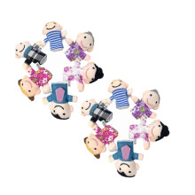 2 Sets Family Finger Puppets for Kids Storytelling and Preschool Role Play Early Learning