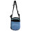 Auffangsicherer Pferdefutterbeutel, Mesh-Nase, 24x24cm, Blau 14