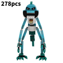 (Style M)Poppy Playtime Chapter 4 Building Blocks Diy Plastic Assembly Toys Gift Kids