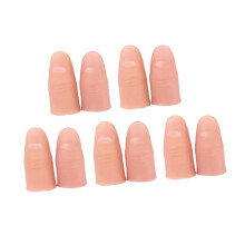 Magic Thumb Tip Fake Finger Props with Realistic Skin Texture for Magicians and Illusion Tricks