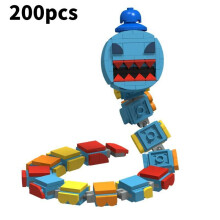(Style S)Poppy Playtime Chapter 4 Building Blocks Diy Plastic Assembly Toys Gift Kids