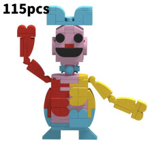 (Style P)Poppy Playtime Chapter 4 Building Blocks Diy Plastic Assembly Toys Gift Kids