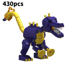 (Style T)Poppy Playtime Chapter 4 Building Blocks Diy Plastic Assembly Toys Gift Kids