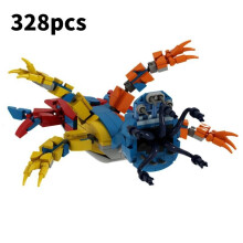 (Style D)Poppy Playtime Chapter 4 Building Blocks Diy Plastic Assembly Toys Kids Gift