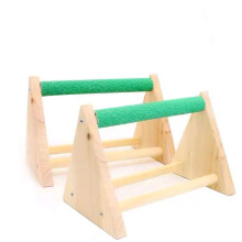 Tragbarer Holz-Papageien-Vogel-Kletterbaum für Haustiere