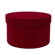 Portable Paper Flower Bucket Craft Container-single round jiu