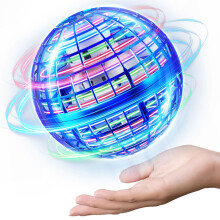 Flying Spinner Ball with LED Lights, Boomerang Hover Orb Toy for Kids, Indoor Outdoor Play