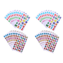 160Sheets Bright Color Alphabet Decals Self Adhesive for Home Decor