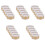 25Rolls Khaki Adhesive Round Dot Stickers for Easy Item Classification 1