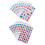160Sheets Bright Color Alphabet Decals Self Adhesive for Home Decor 2