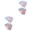 160Sheets Bright Color Alphabet Decals Self Adhesive for Home Decor 3