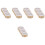 25Rolls Khaki Adhesive Round Dot Stickers for Easy Item Classification 3