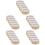 25Rolls Khaki Adhesive Round Dot Stickers for Easy Item Classification 5