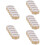25Rolls Khaki Adhesive Round Dot Stickers for Easy Item Classification 9