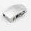 Convertisseur Signal Vga À TV Av Rca Argent Usage Multimédia 5