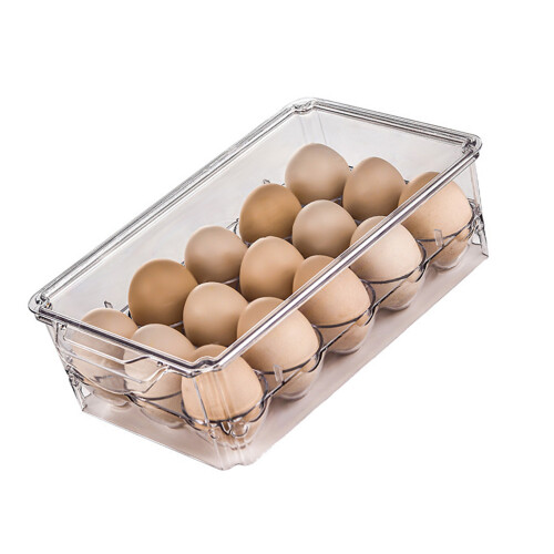 Modern Kitchen Eggs Organizers With Nonslip Base And-15 pieces