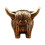 Highlands-Kuh-Figuren, Bauernhaus-Dekoration, 1