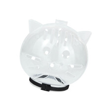 Pet Cats Space Helmets Anti-Biting Transparents Cats Hood For-L