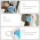 Practical Foldable Pet Dish Feeding Bowl For-blue and white 7