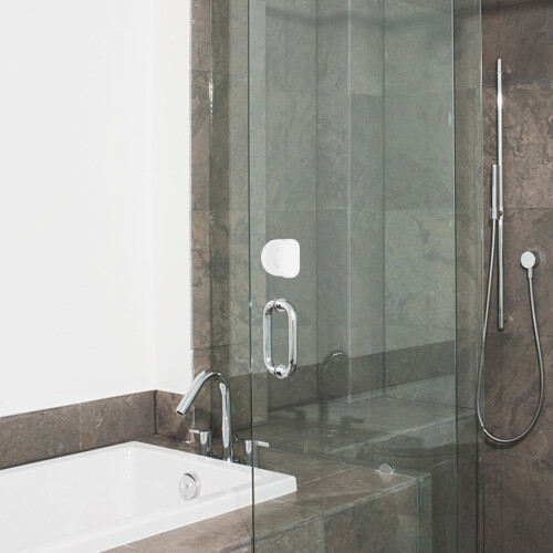Ventouse Abs+pvc Blanche Pour Douche Salle De Bain 2