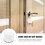 Ventouse Abs+pvc Blanche Pour Douche Salle De Bain 4