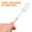 Raindrops Reusable Lunch Utensils Set 1 Set For Home And Office 4
