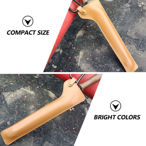 1St Compacte Lederen Beschermhoes Met Retro Design 2