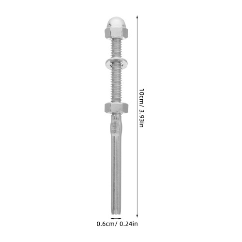 8St Rvs Draadkabel Connector Trapleuning & Dek Montage 1