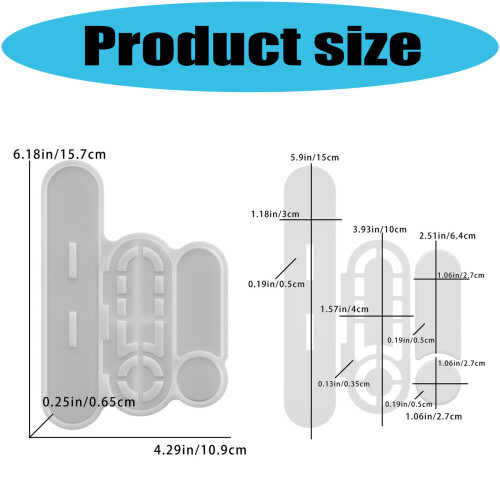 Multiuse Silicone Mold For Handmade Sign Decoration And Gift 2