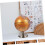 Rotating Desk Globe with World Map and Sturdy Base for Home Office Classroom Decor 5