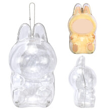 Acrylic Doll Display Case 15cm Sitting Figurine Dustproof Clear Box with ScratchResistant Lid