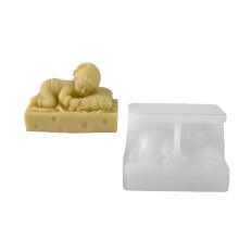 Schlaf-Baby-Engel-Silikonformen,-Cheese Baby J5529