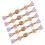 5Pcs Traditional Chinese Knot Button Closure-Ora nge Powder 1