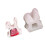 Nonstick Rabbits Candle Mould For Professional-trapezoid 1