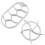 Dough Press Mold 2PCS Set Baking Bread Rolls Plastic Pastry Cutters Australian 4