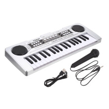 Kids Piano Keyboard with Comfortable Key Touch and Attractive Pink Design for Musical Education
