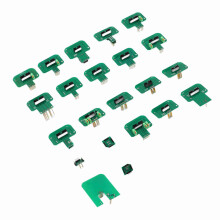 22pcs Green BDM Probe Adapters Set for ECU Tuning, 60mm Wide