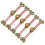 5Pcs Traditional Chinese Knot Button Closure Sewing-No. 8 1