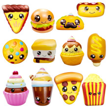 12 Pack Squishy Toys Slow Rising PU Foam Fast Food Set for Kids and Adults Party Favors