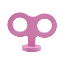Cute Pink 3D Wind Up Key Car Roof Decoration Sticker, Universal SelfAdhesive Auto Decor