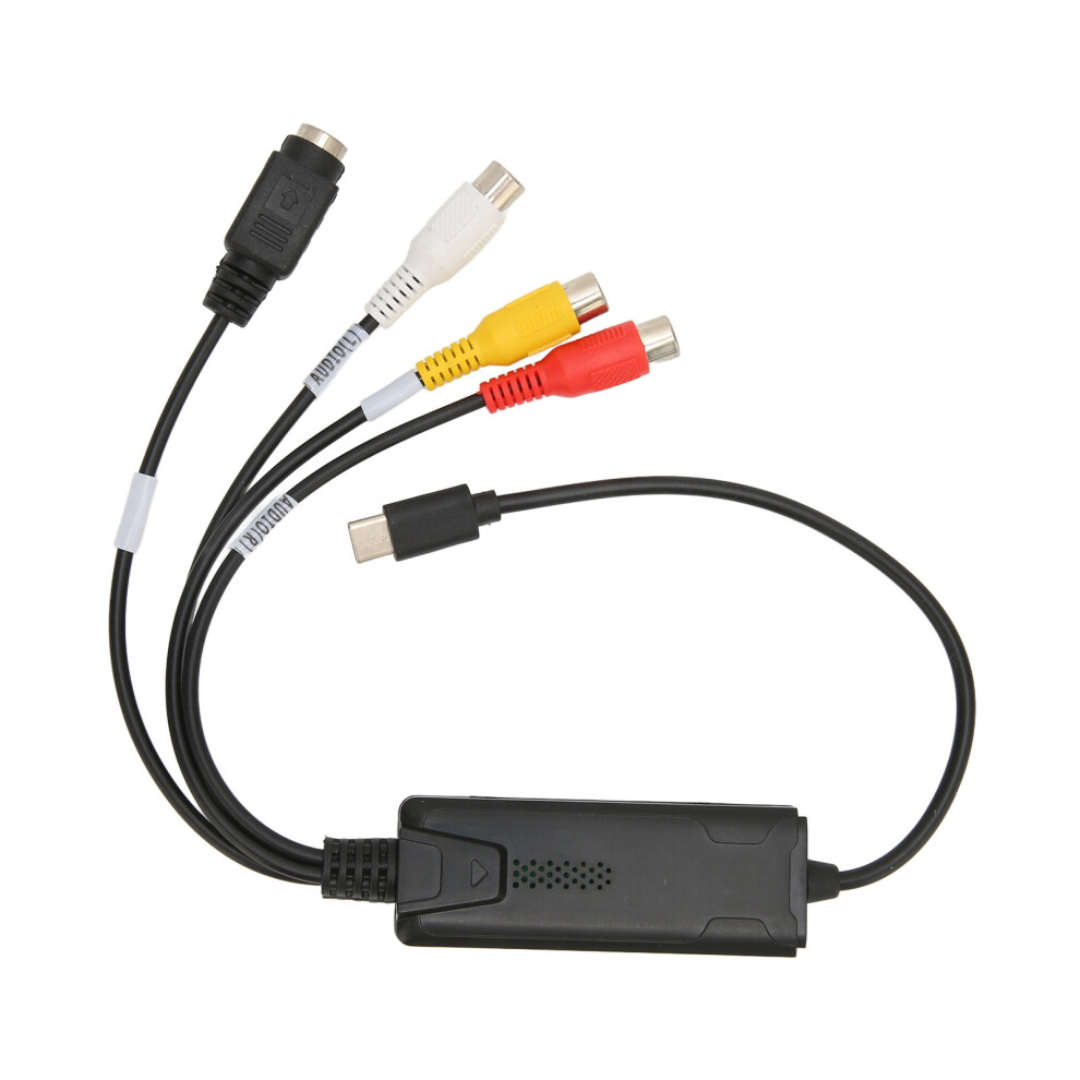 Rca To Usb Video Capture Card Type C Converter For Windows Mac Vista Xp Os X 8731390183203